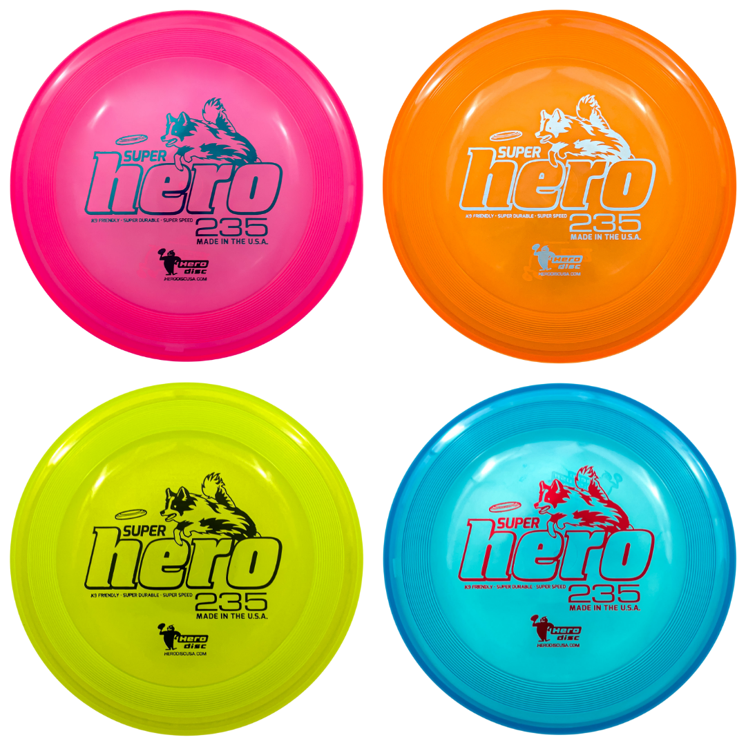 Frisbee pour chien HERO SuperHero 235