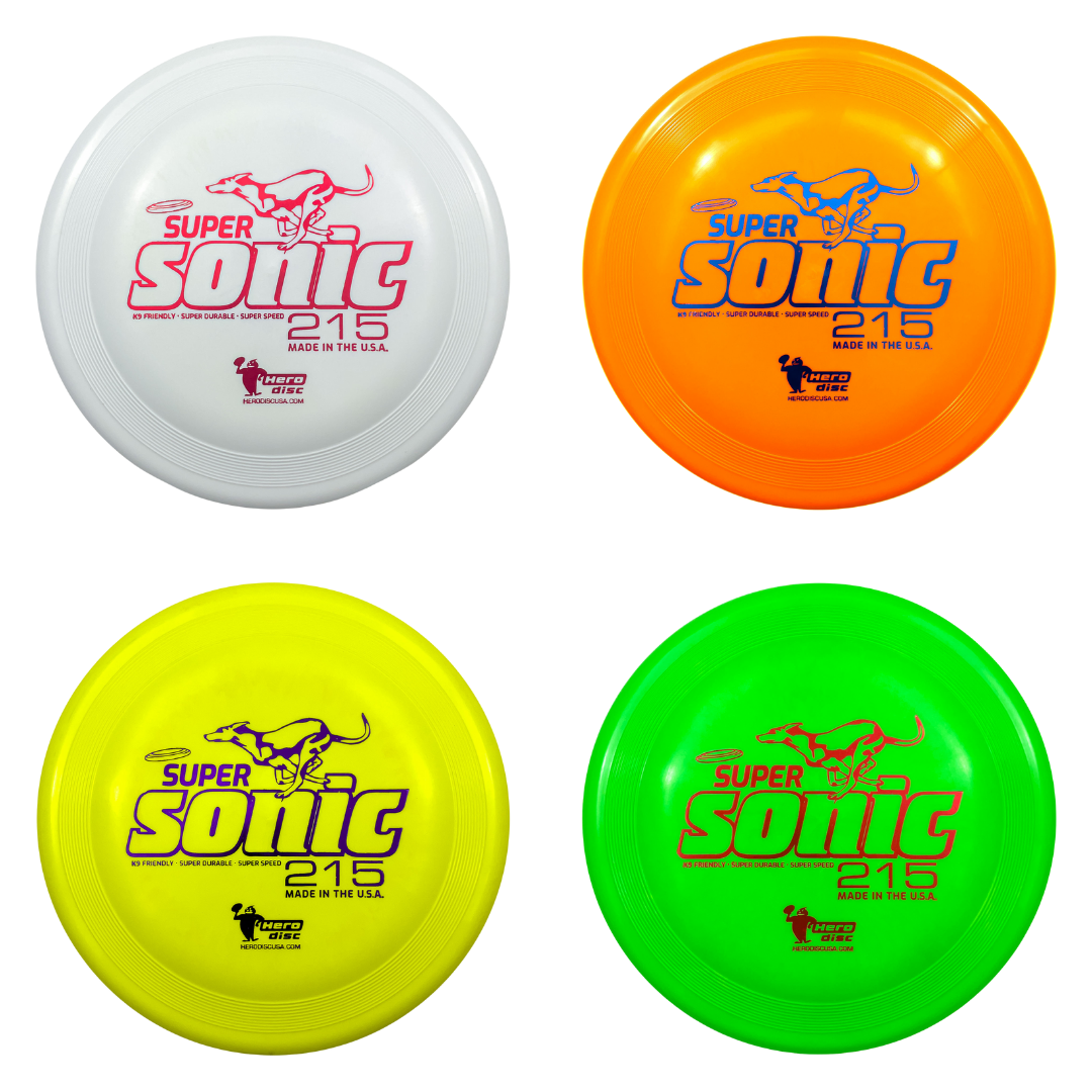 Frisbee pour chien HERO SuperSonic 215 Taffy