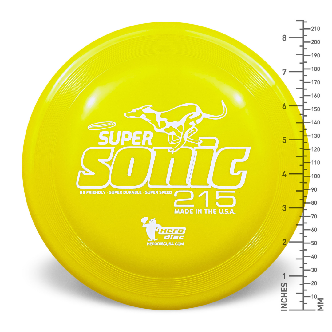 Frisbee pour chien HERO SuperSonic 215 Taffy