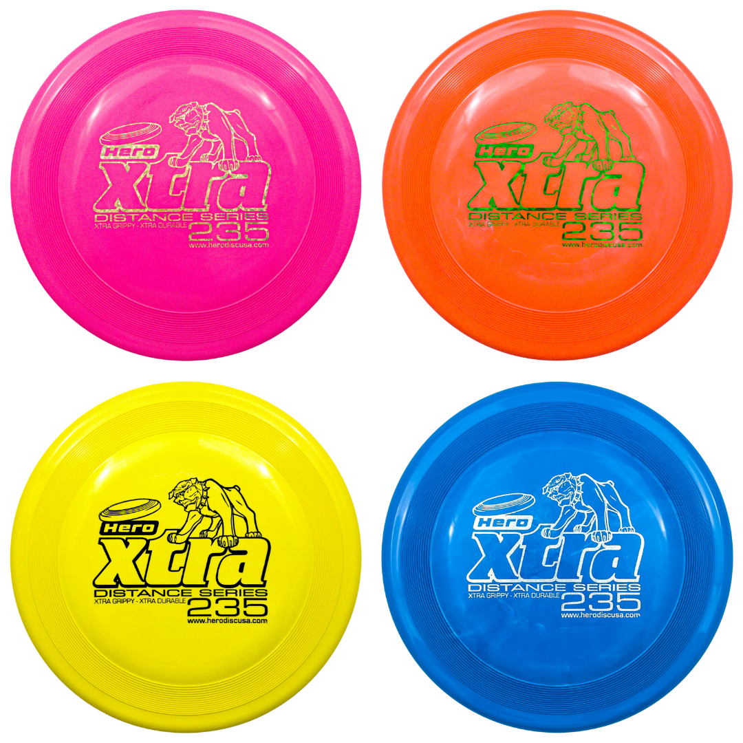 Frisbee HERO XTRA 235 Distanz