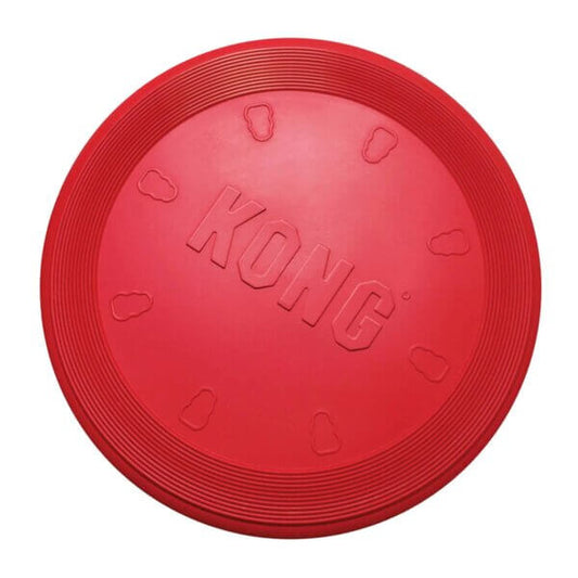 Frisbee pour chien KONG - 18 cm – Jouet Durable et Flexible pour Chiens