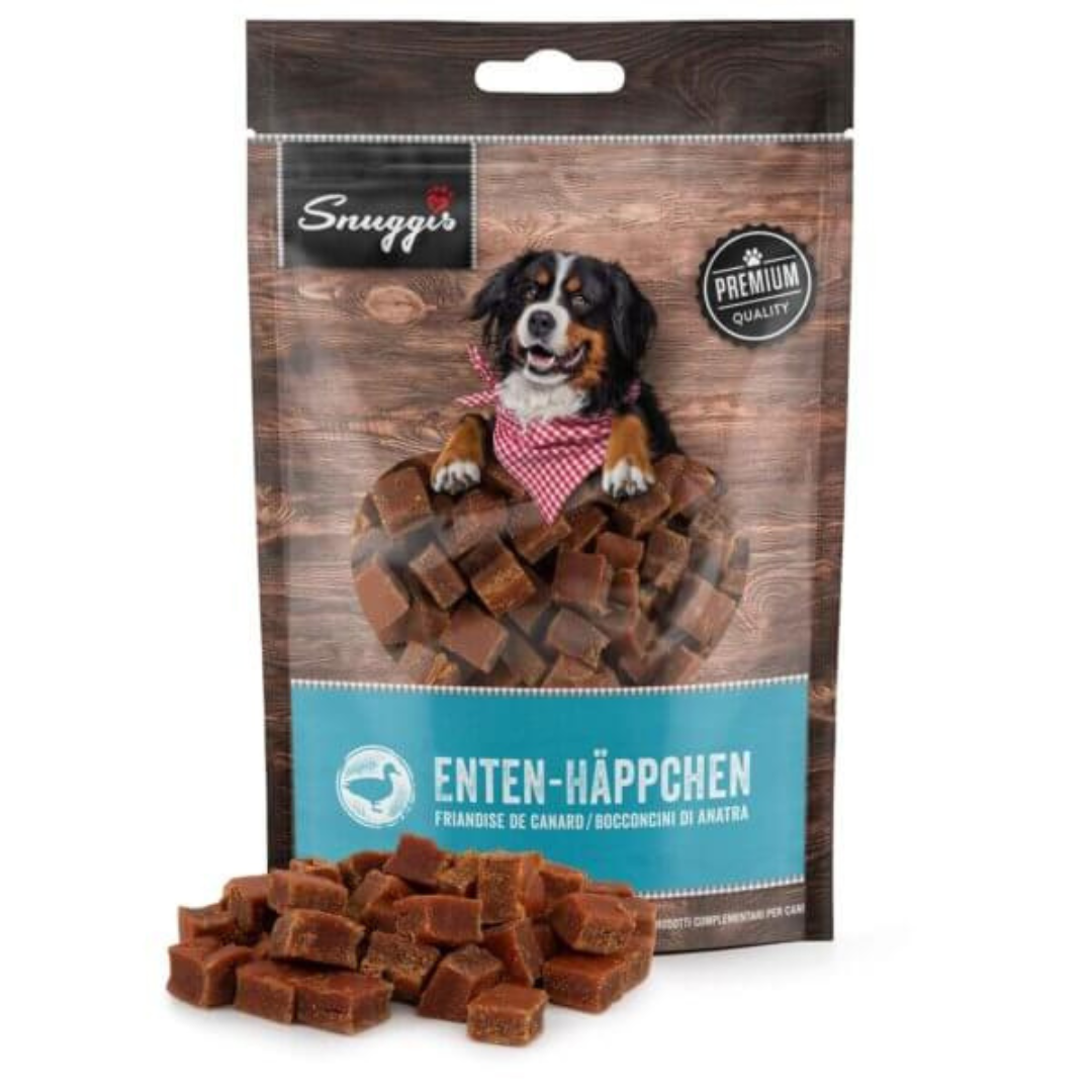 Snuggis Bouchées de canard pour chiens (120g)