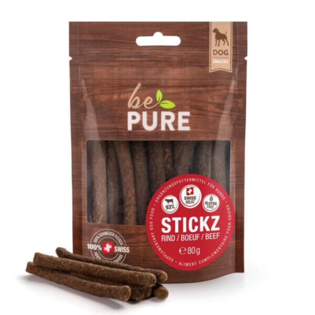 BePure Stickz – Bâtonnets Gourmands pour Chiens